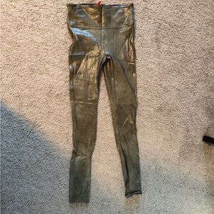 NEW Spanx Crocodile-ish High-Waisted Leggings